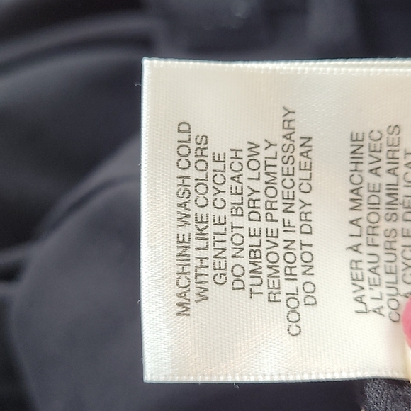 JAG Lara Soft Black Knit Ponte Md Rise Skinny Pants Size 4 - Picture 12 of 12